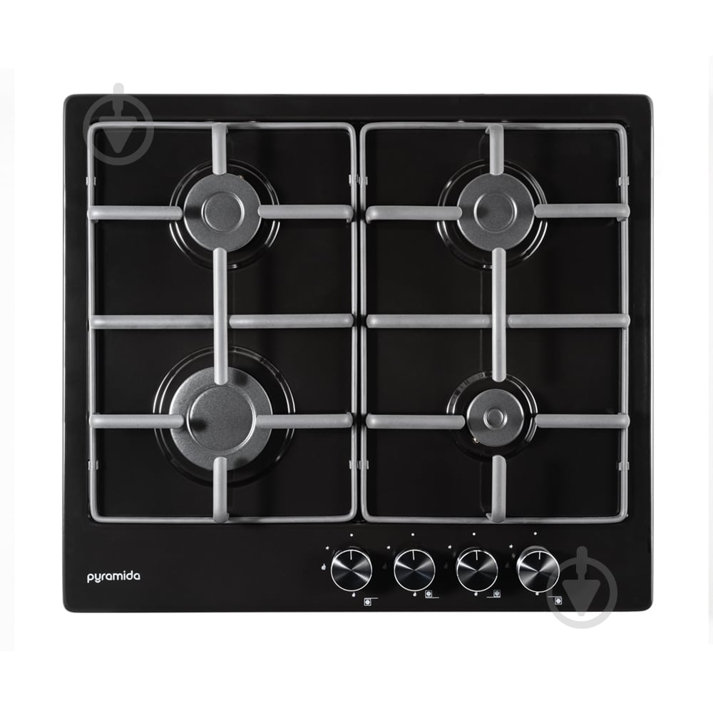 Варочная поверхность газовая Pyramida PFE 645 BL - фото 1 Варочная поверхность газовая Pyramida PFE 645 BL - фото 1