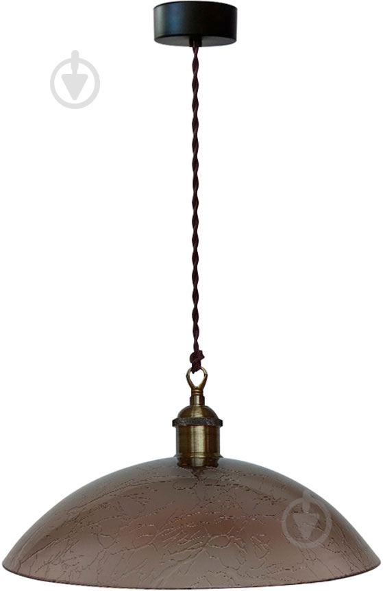 ВИТРИНА! Подвес Декора Гранит 26440 D400 1x60 Вт E27 бронза - фото 1 ВИТРИНА! Подвес Декора Гранит 26440 D400 1x60 Вт E27 бронза - фото 1
