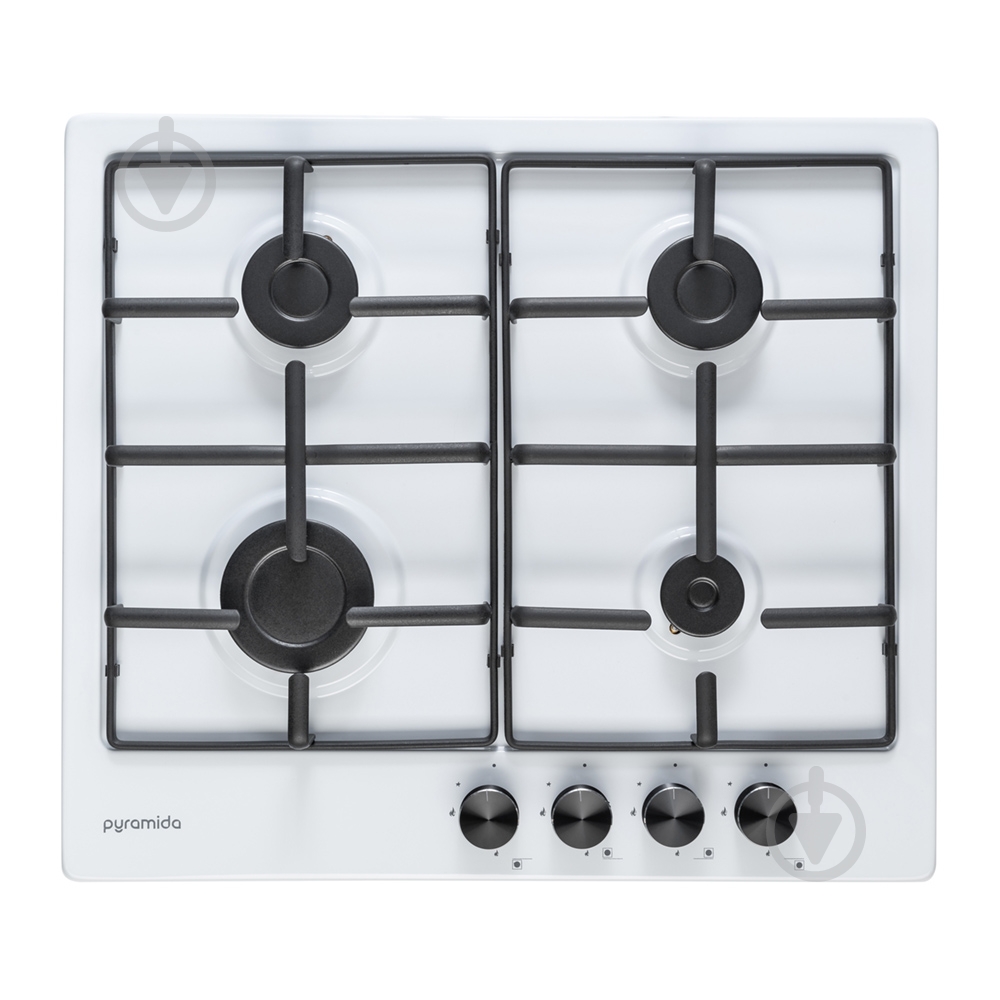 Варочная поверхность газовая Pyramida PFE 645 WH - фото 1