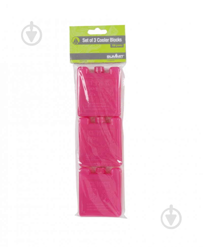 Аккумулятор холода Summit CoolerBlocks Pink 3x100 мл - фото 3 Аккумулятор холода Summit CoolerBlocks Pink 3x100 мл - фото 3