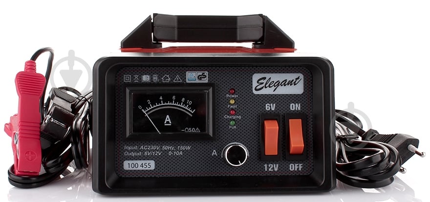 Зарядное устройство трансформаторное Elegant 6-12V 100 А/год (105848_EL 100 455) - фото 1