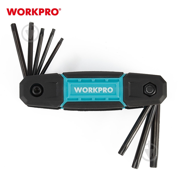 Набор ключей шестигранных WORKPRO TORX CR-V PRO WP222030 - фото 2 Набор ключей шестигранных WORKPRO TORX CR-V PRO WP222030 - фото 2