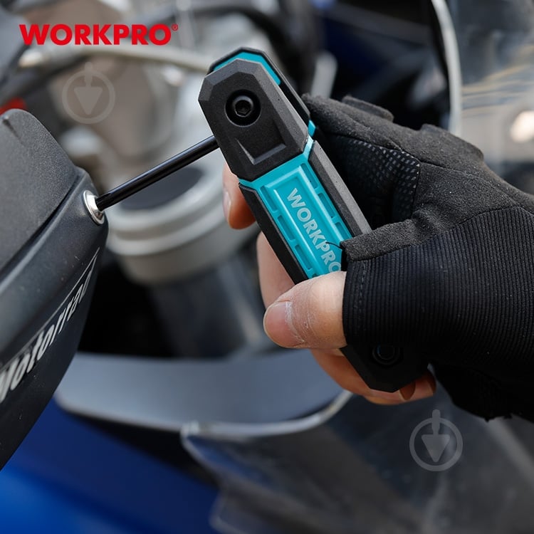 Набор ключей шестигранных WORKPRO TORX CR-V PRO WP222030 - фото 9 Набор ключей шестигранных WORKPRO TORX CR-V PRO WP222030 - фото 9