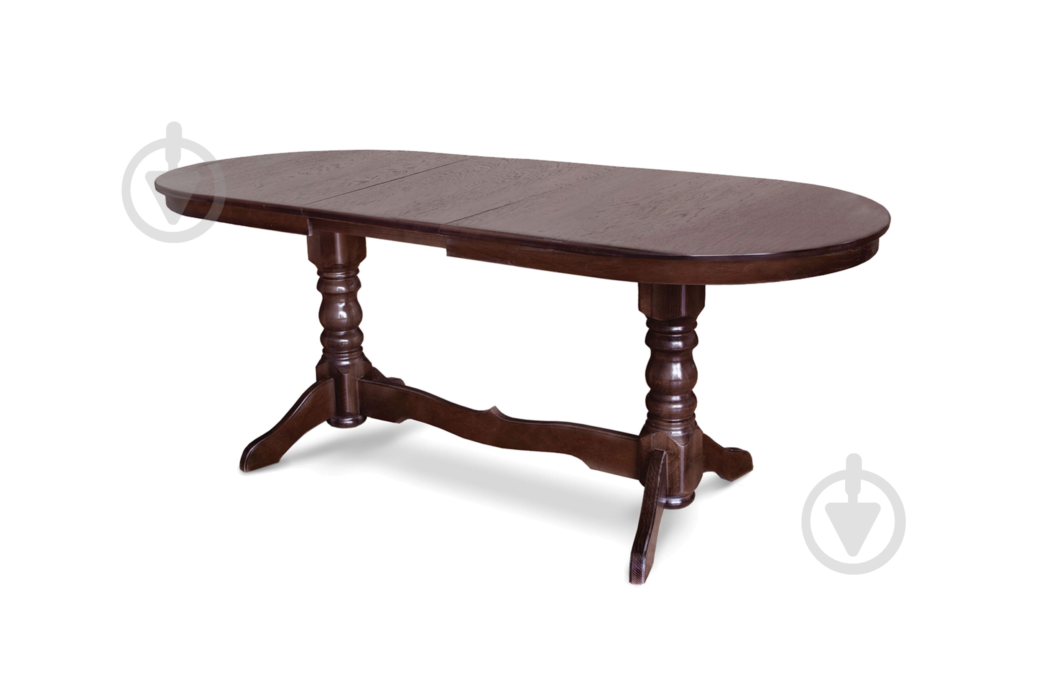 Стол обеденный Говерла-2 тёмный орех - фото 1 Стол обеденный Говерла-2 тёмный орех - фото 1