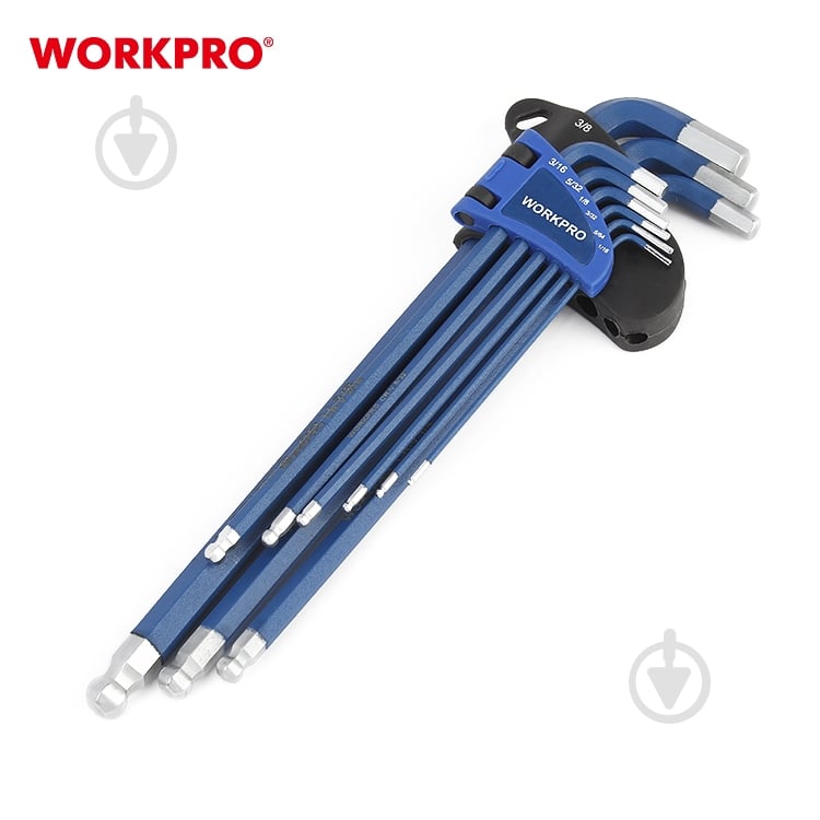 Набір ключів шестигранних WORKPRO WP222011 - фото 2 Набір ключів шестигранних WORKPRO WP222011 - фото 2