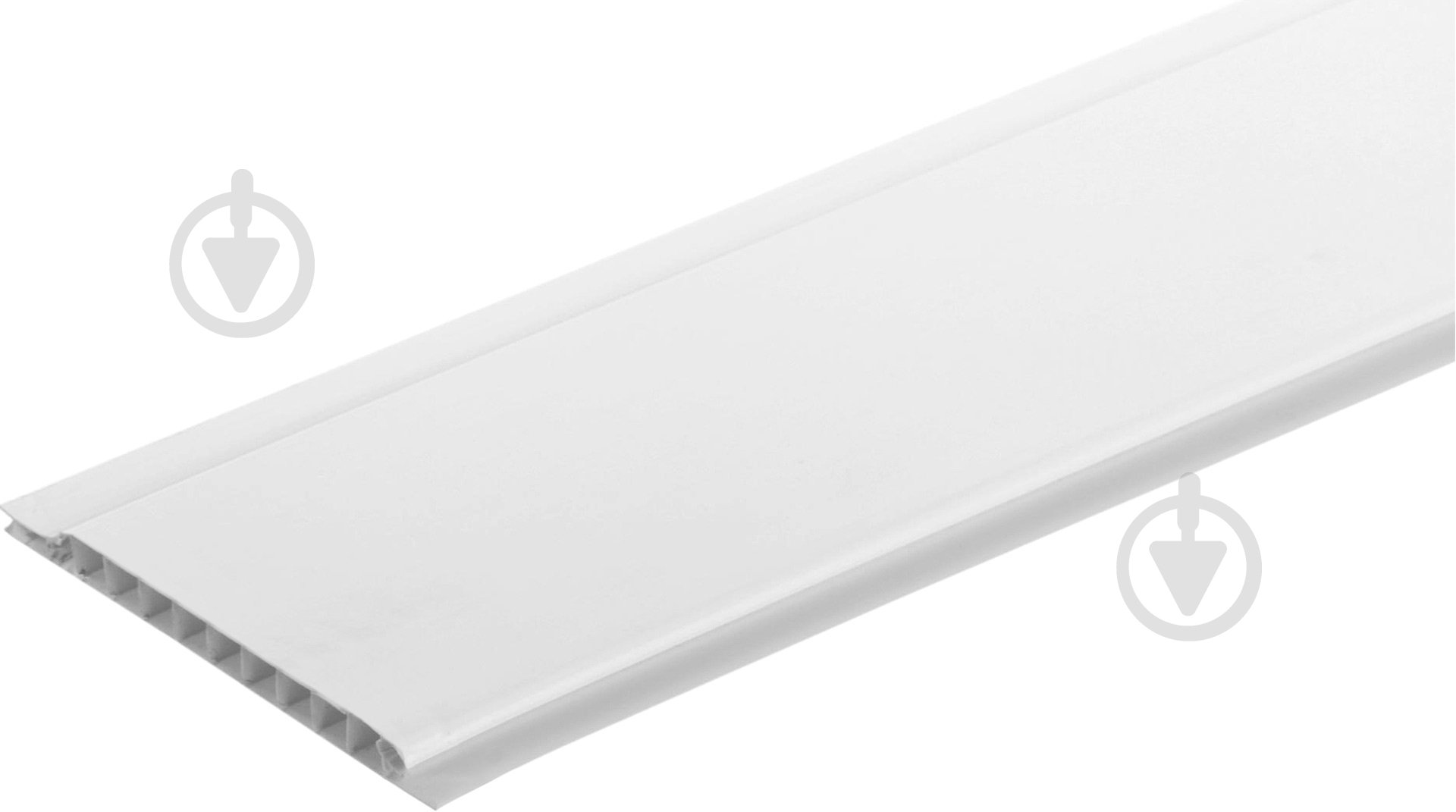 Вагонка біла 10х100х3000 мм - фото 1