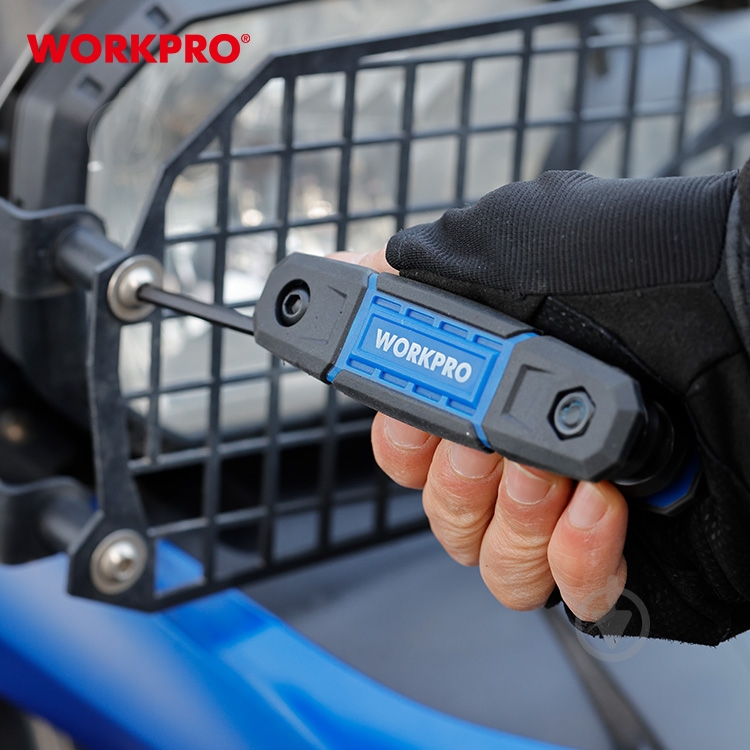 Набір ключів шестигранних WORKPRO HEX CR-V PRO WP222028 - фото 8 Набір ключів шестигранних WORKPRO HEX CR-V PRO WP222028 - фото 8