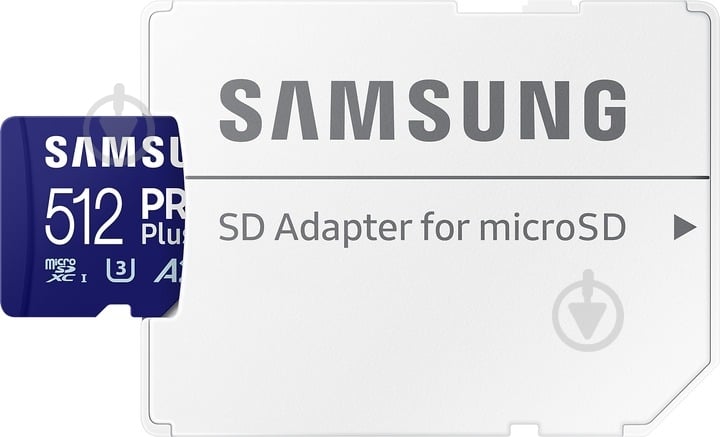 Карта памяти Samsung microSDXC 512 ГБ UHS-I (MB-MD512SA/EU ) PRO Plus - фото 5 Карта памяти Samsung microSDXC 512 ГБ UHS-I (MB-MD512SA/EU ) PRO Plus - фото 5