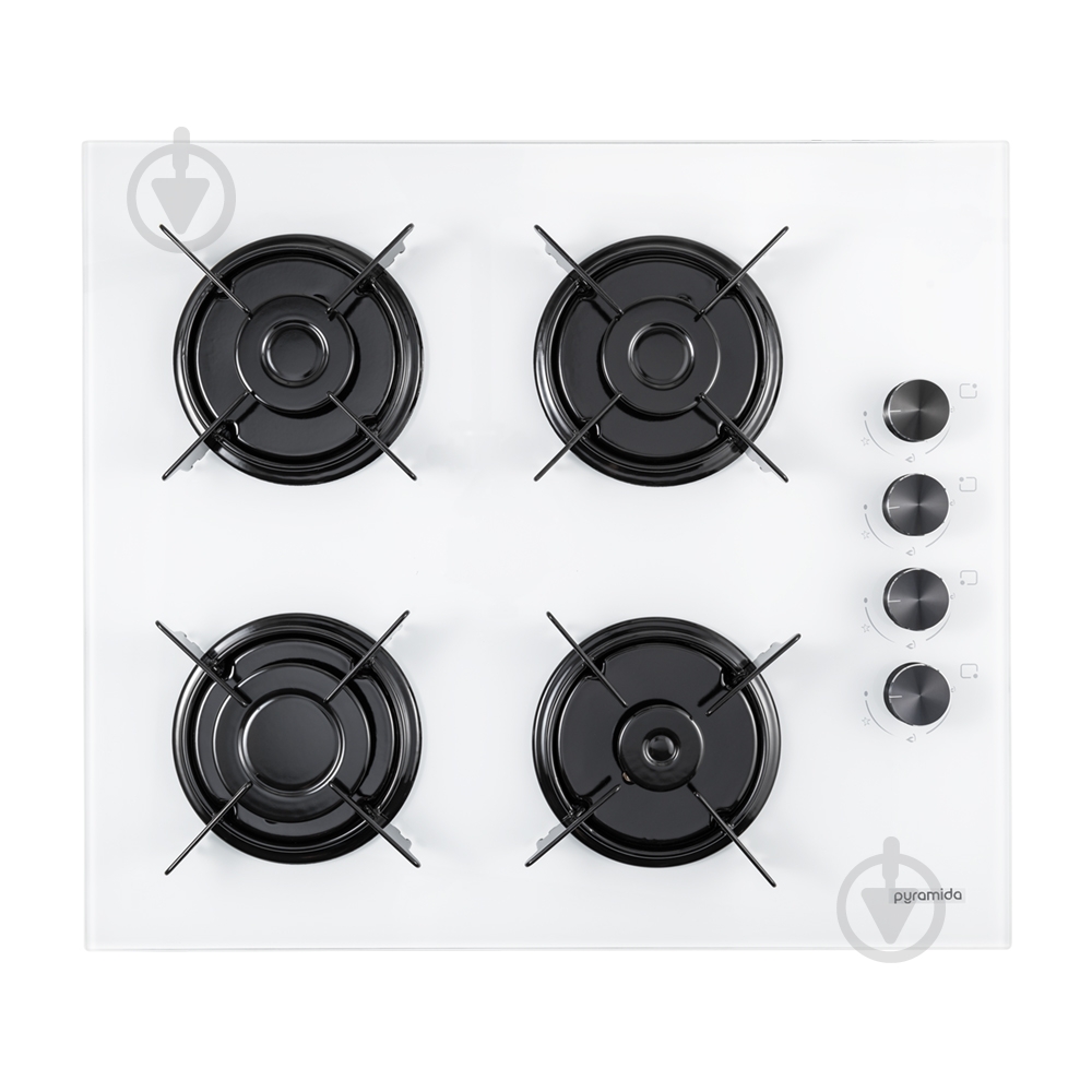 Варочная поверхность газовая Pyramida PSG 642 WH - фото 1 Варочная поверхность газовая Pyramida PSG 642 WH - фото 1