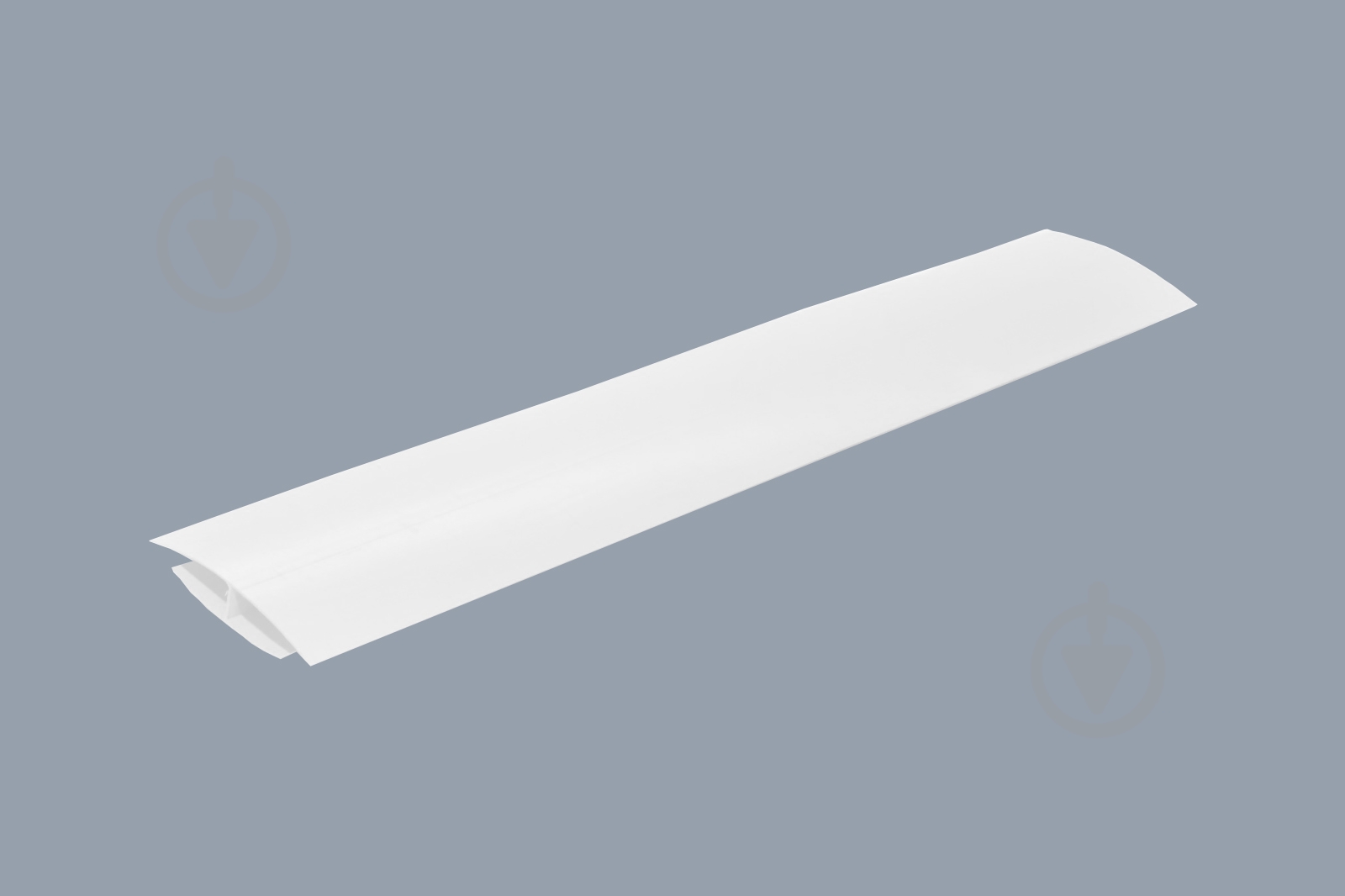 Уголок Н-образный 60х40х10х3000 мм белый - фото 2