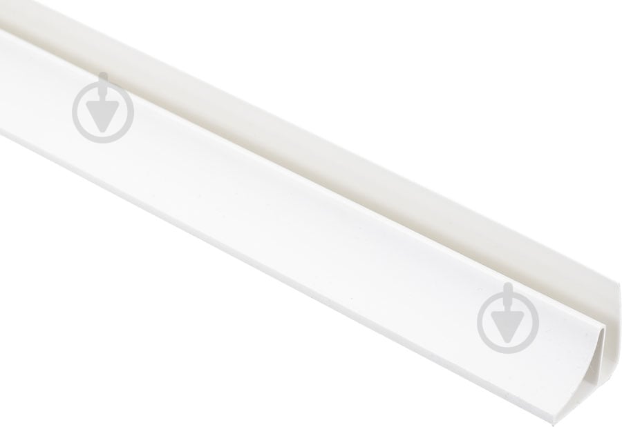 Плинтус 30х30х20х3000 мм белый - фото 1