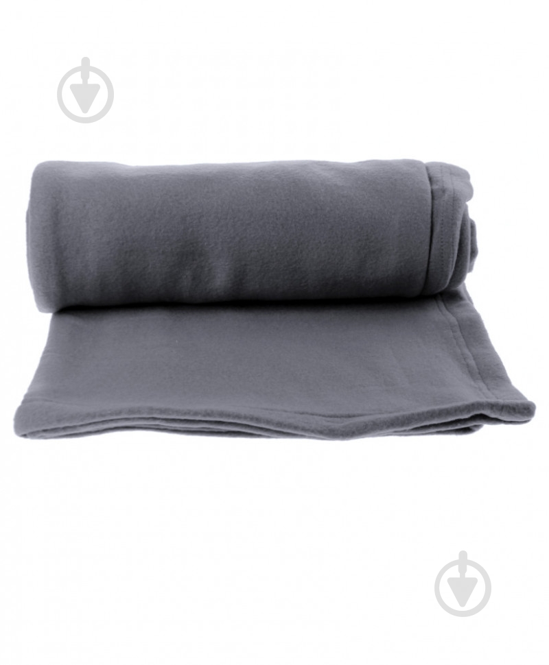 Плед Summit B&Co Fleece Blanket 150x130 см серый - фото 1