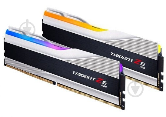 Оперативная память G.Skill DDR5 SDRAM 32 GB (2x16GB) 7200 MHz (F5-7200J3445G16GX2-TZ5RS) Trident Z5 RGB Silver - фото 3 Оперативная память G.Skill DDR5 SDRAM 32 GB (2x16GB) 7200 MHz (F5-7200J3445G16GX2-TZ5RS) Trident Z5 RGB Silver - фото 3