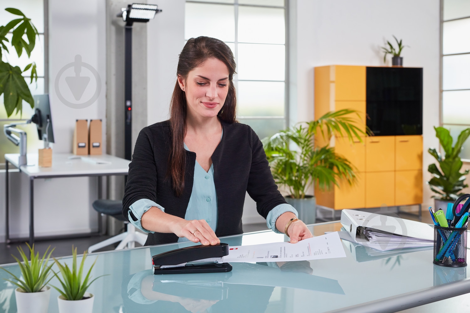 Степлер B5 FС черный Novus - фото 2