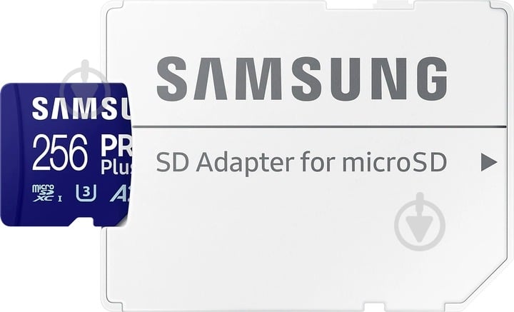 Карта памяти Samsung microSDXC 256 ГБ UHS-I (MB-MD256SA/EU ) PRO Plus - фото 5 Карта памяти Samsung microSDXC 256 ГБ UHS-I (MB-MD256SA/EU ) PRO Plus - фото 5