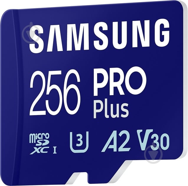 Карта памяти Samsung microSDXC 256 ГБ UHS-I (MB-MD256SA/EU ) PRO Plus - фото 3 Карта памяти Samsung microSDXC 256 ГБ UHS-I (MB-MD256SA/EU ) PRO Plus - фото 3