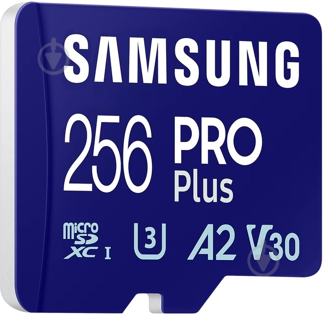 Карта памяти Samsung microSDXC 256 ГБ UHS-I (MB-MD256SA/EU ) PRO Plus - фото 2 Карта памяти Samsung microSDXC 256 ГБ UHS-I (MB-MD256SA/EU ) PRO Plus - фото 2