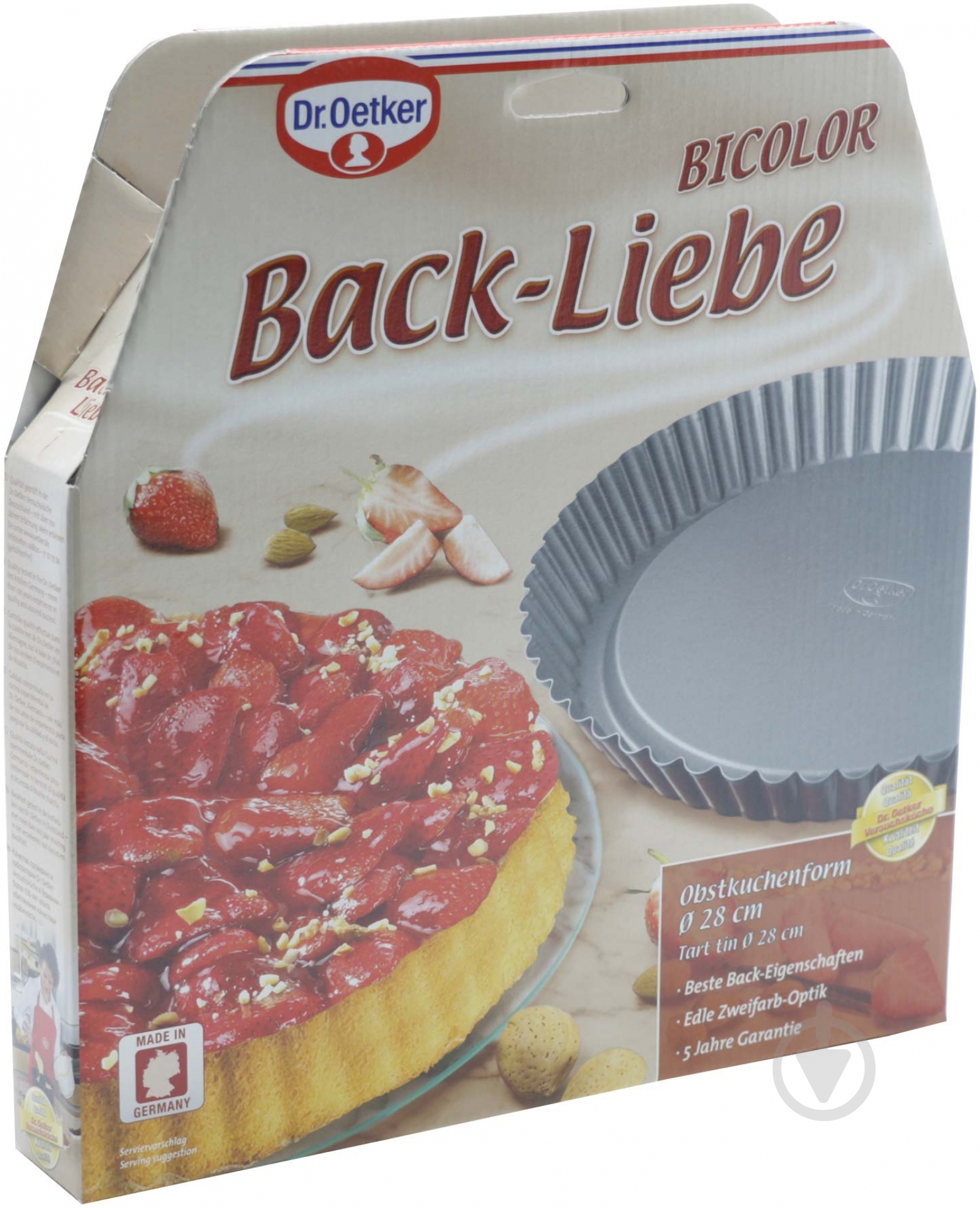 Форма для торта Dr. Oetker Back-Liebe Bicolor 28 см - фото 2