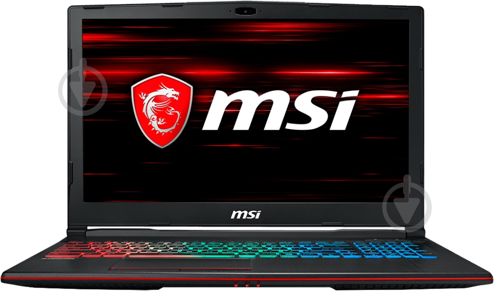 Ноутбук MSI GF63-8RD Leopard 15.6" (GP638RD-684XUA) black - фото 1