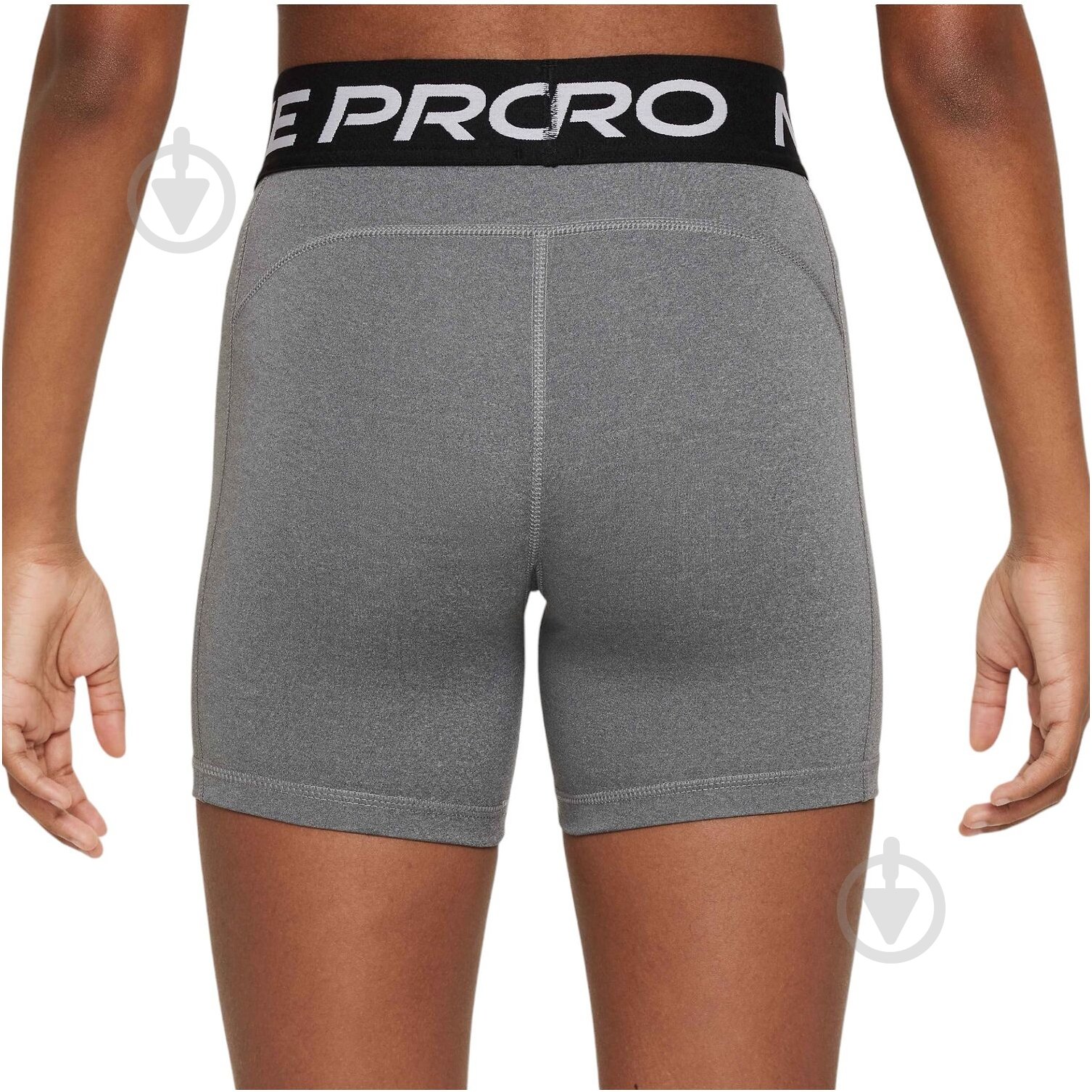 Шорты Nike Pro DA1033-091 р. L серый - фото 3 Шорты Nike Pro DA1033-091 р. L серый - фото 3
