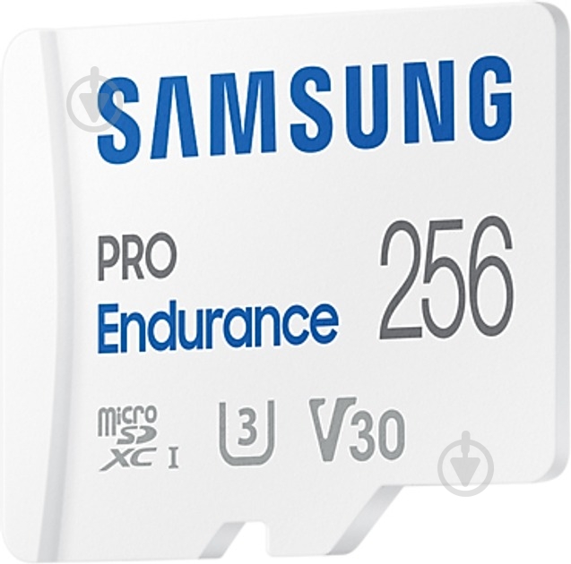 Карта пам'яті Samsung microSDXC 256 ГБ UHS-I (MB-MJ256KA/EU ) PRO Endurance - фото 3 Карта пам'яті Samsung microSDXC 256 ГБ UHS-I (MB-MJ256KA/EU ) PRO Endurance - фото 3