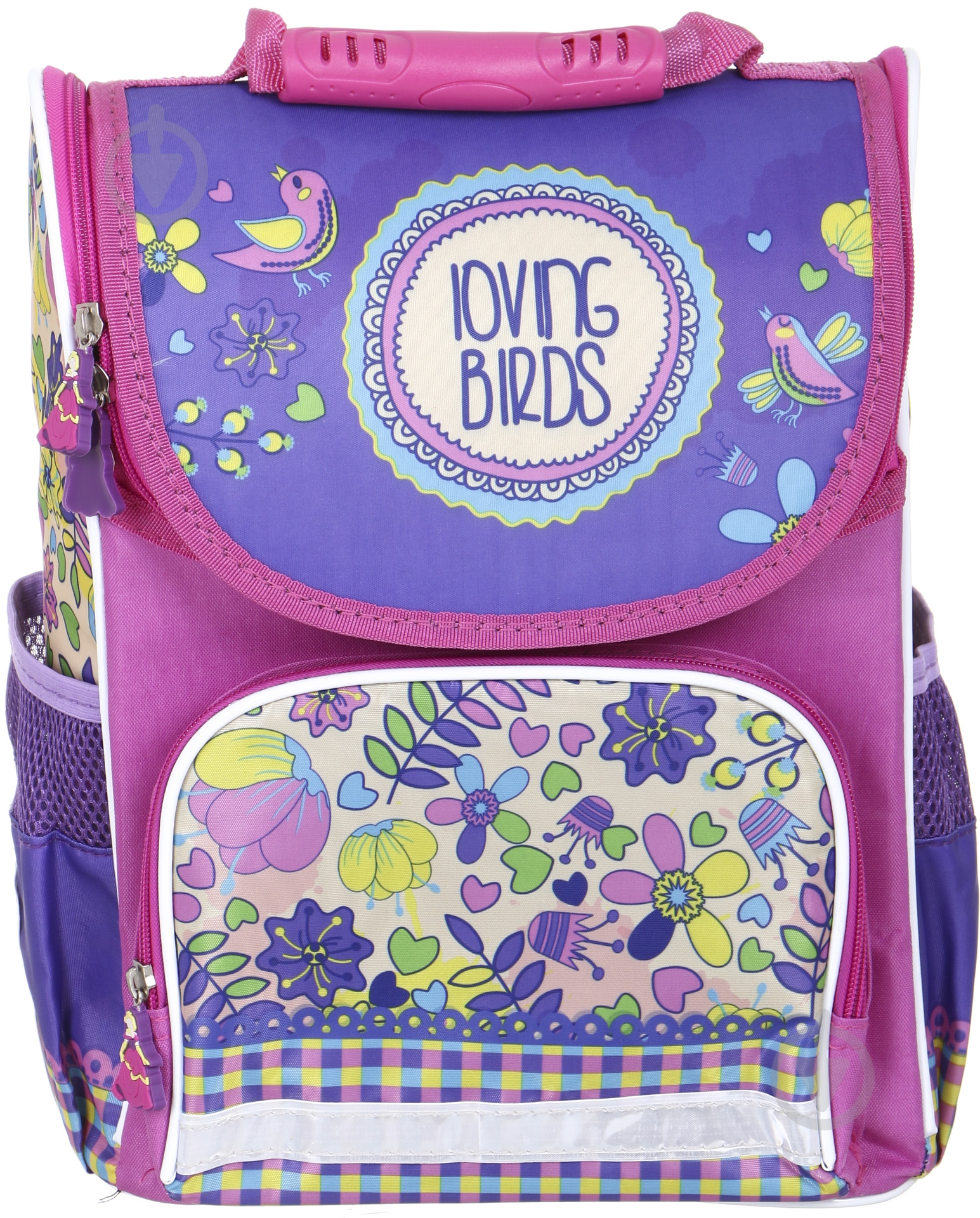 Ранец школьный Цветы - фото 1