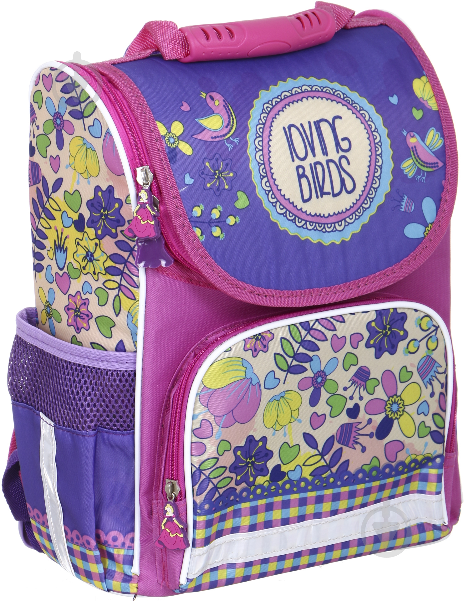 Ранец школьный Цветы - фото 2