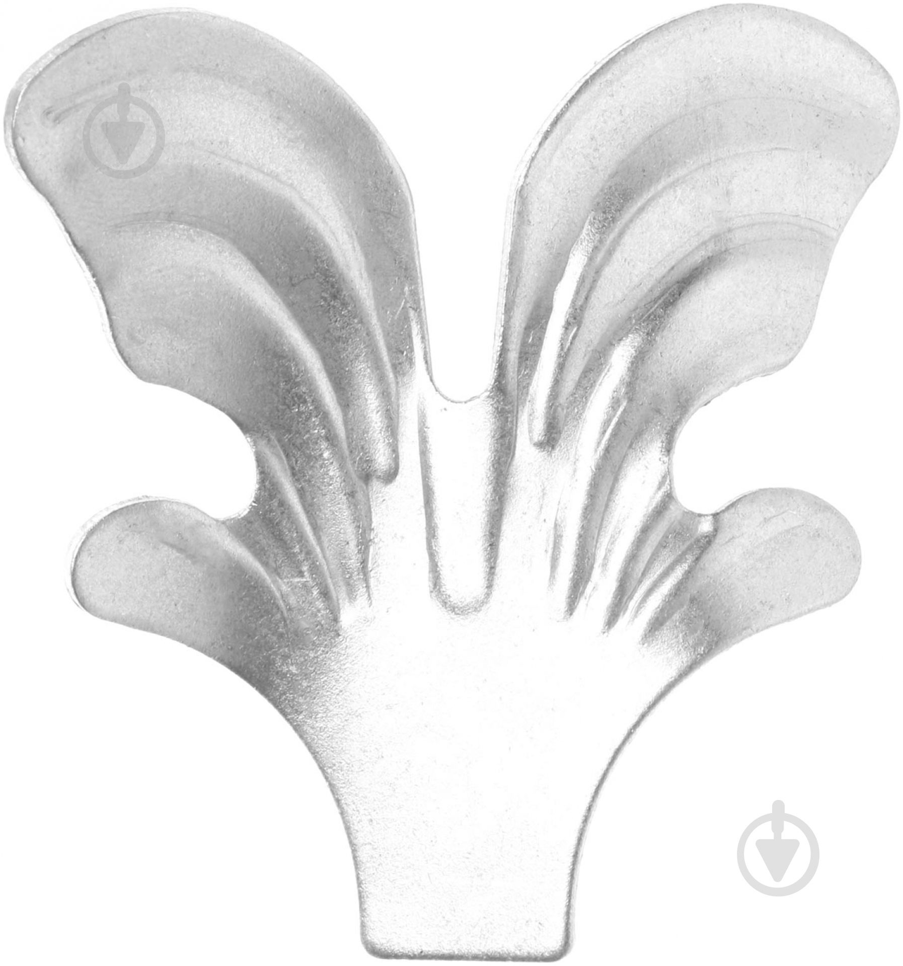 Лист кованый штампованный левый - фото 1 Лист кованый штампованный левый - фото 1