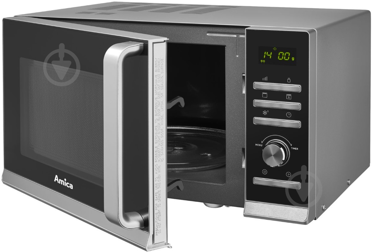 Микроволновая печь Amica AMGF23E1GS - фото 2