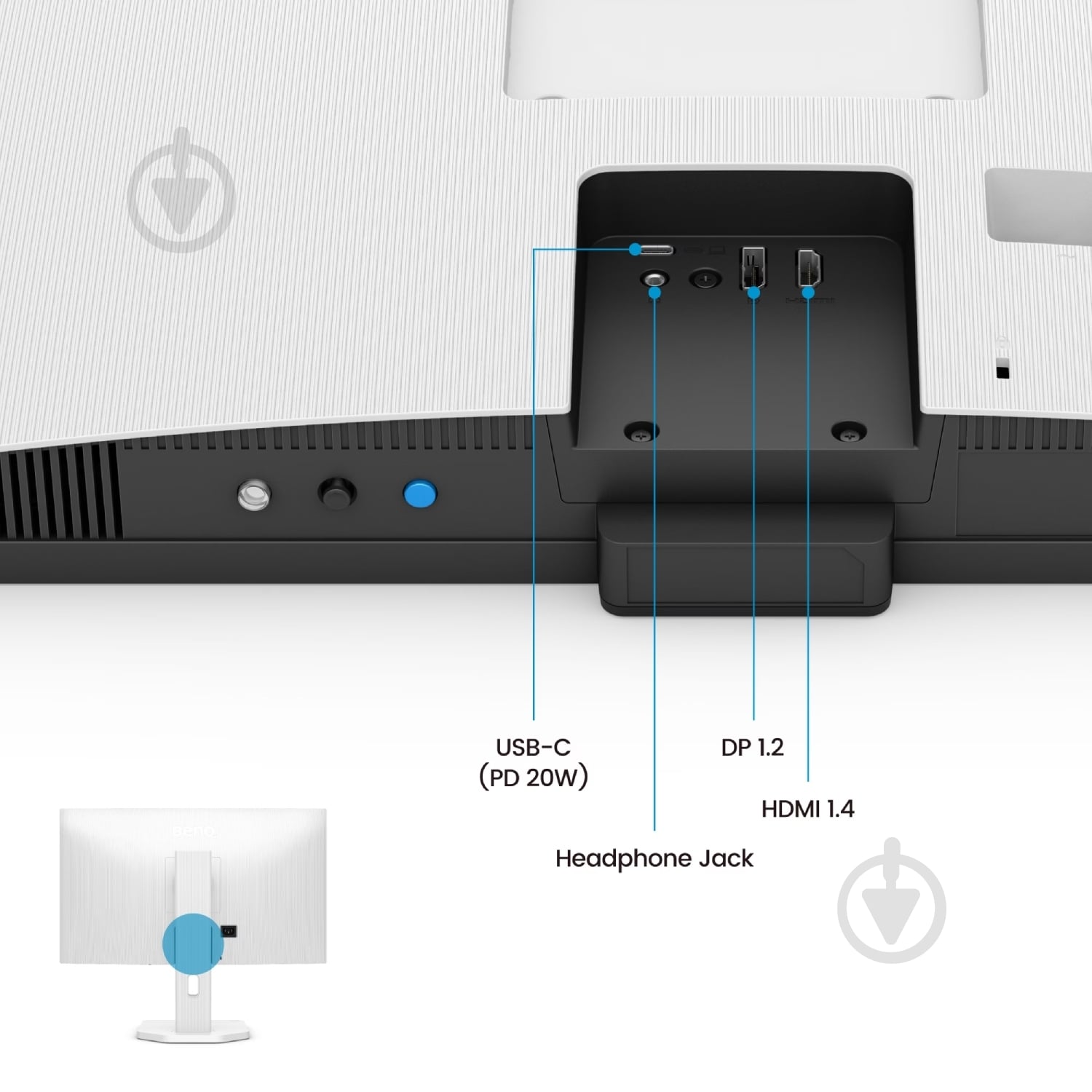 Монитор BenQ GW2790TC 27" (9H.LNSLA.TBE) - фото 8