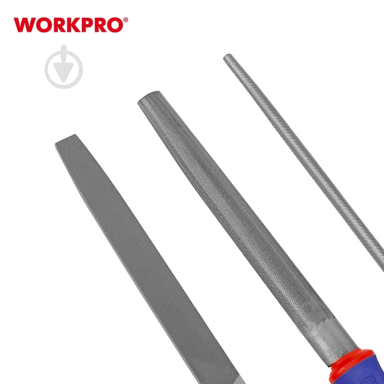 Набір напилків WORKPRO 200 мм 3 шт. WP201702 - фото 3