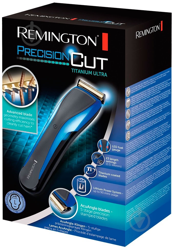 Машинка для підстригання Remington HC5900 Precision Cut Titanium - фото 2