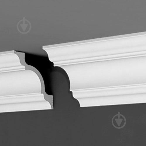 Потолочный плинтус DeBaget П 01 95/95 2000x95x95 мм - фото 1