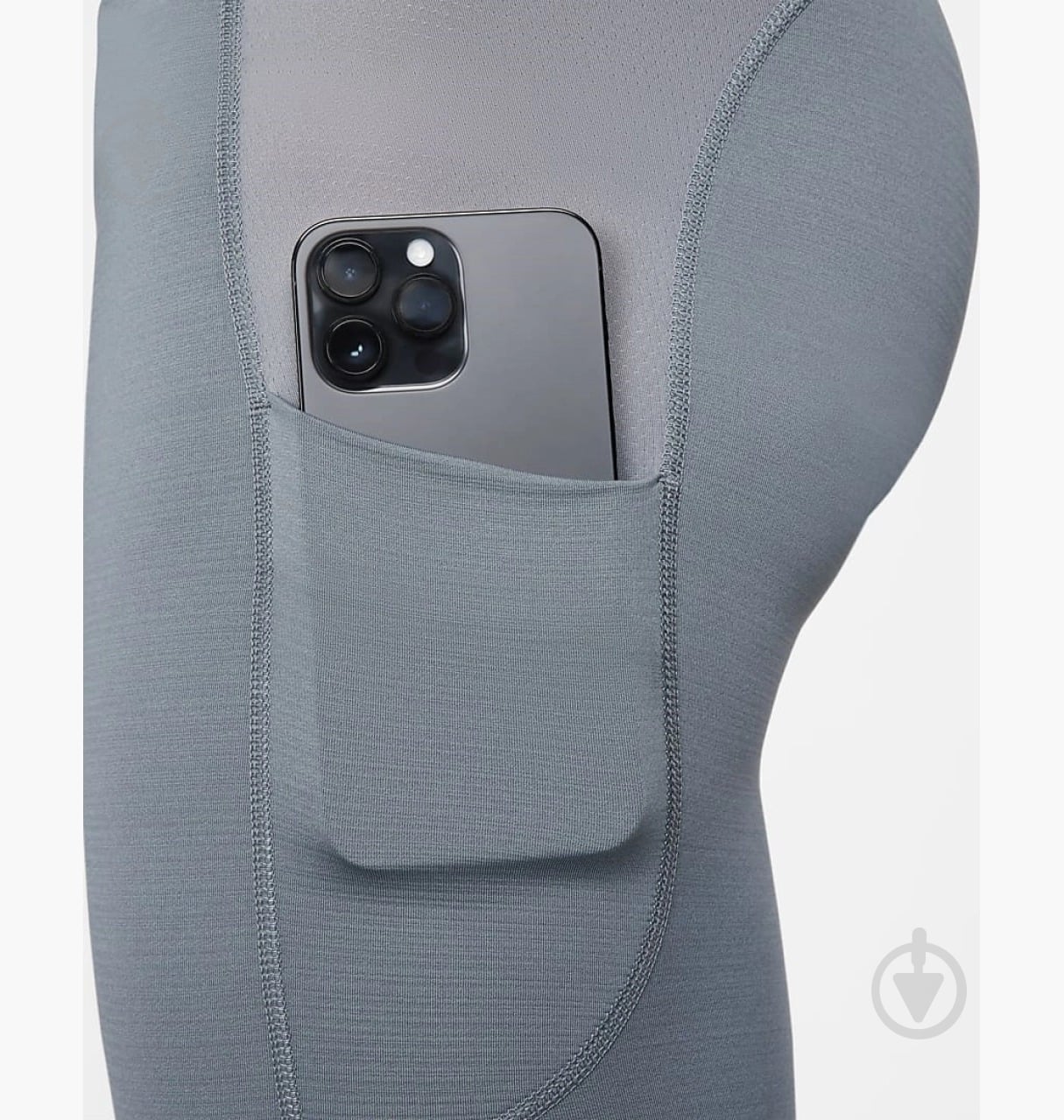 Лосини Nike Pro Warm FB7961-084 р.XL сірий - фото 7