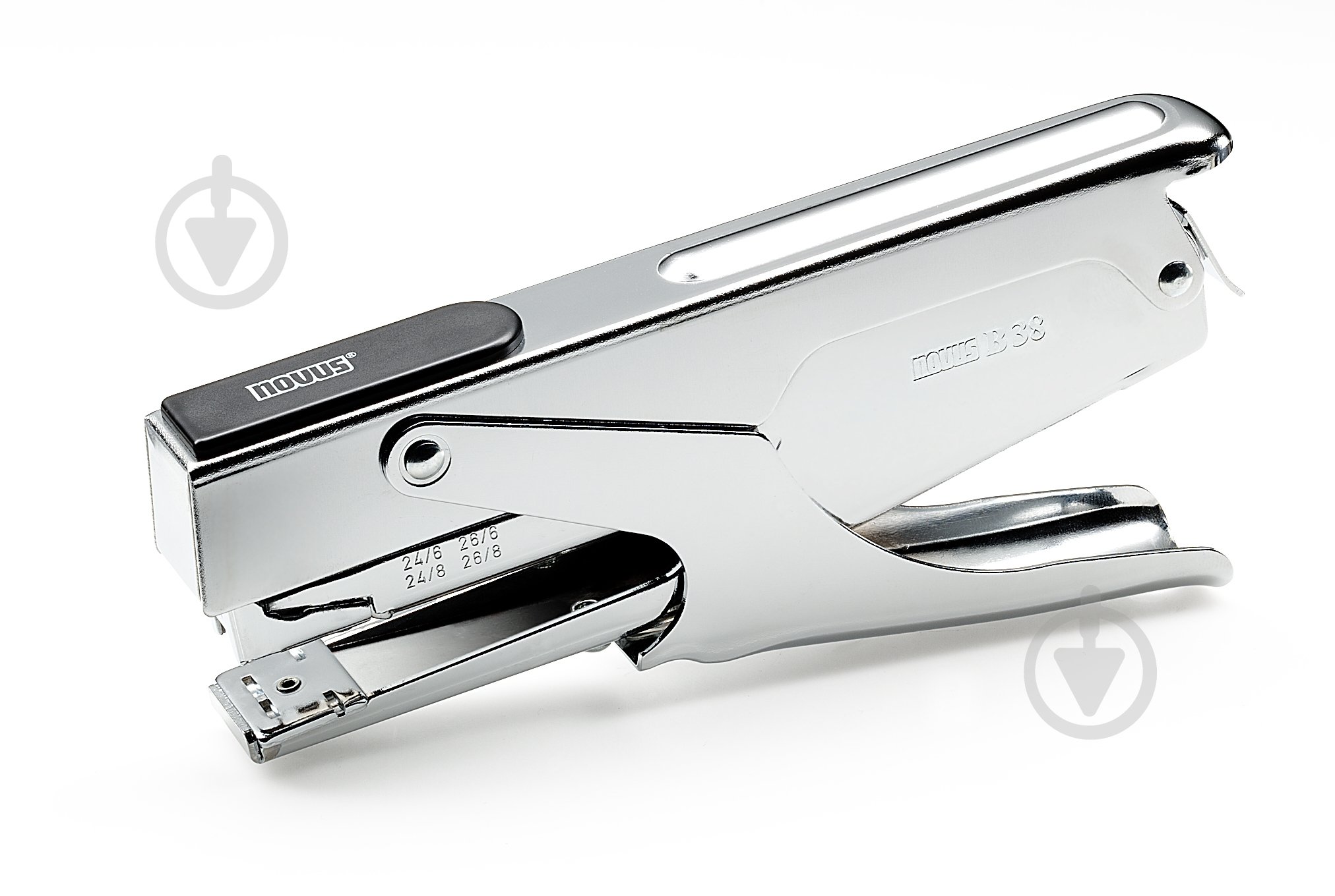 Степлер-плаер B38 хром Novus - фото 1