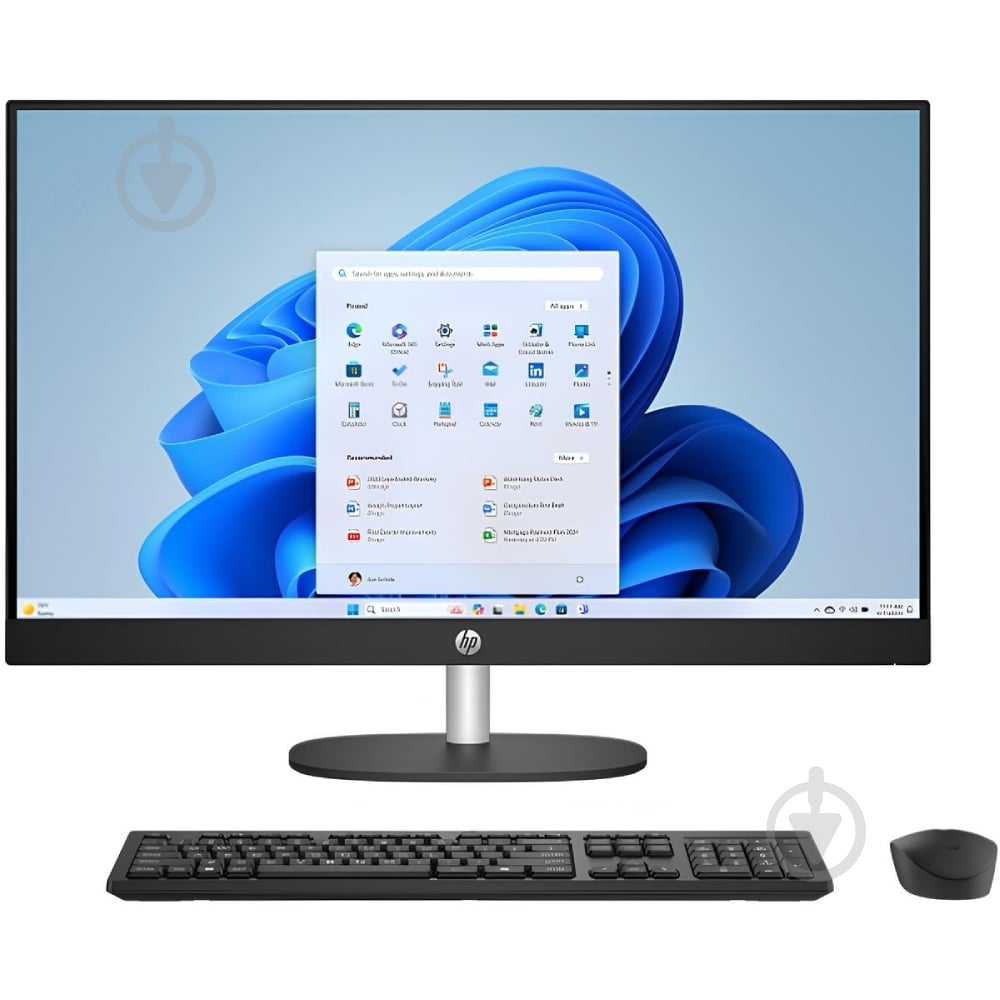 Моноблок HP 27-cr2003ua AiO 27" (D3MU3EA) black - фото 1