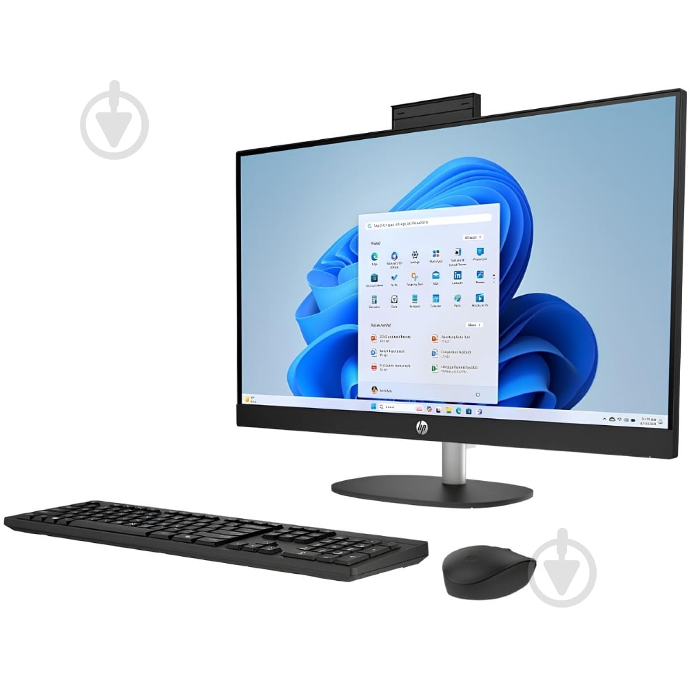Моноблок HP 27-cr2003ua AiO 27" (D3MU3EA) black - фото 3