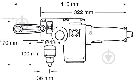Дрель угловая Makita DA6301 - фото 2 Дрель угловая Makita DA6301 - фото 2