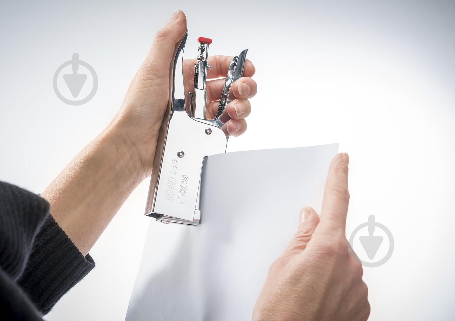 Степлер-плаер B39 хром Novus - фото 3