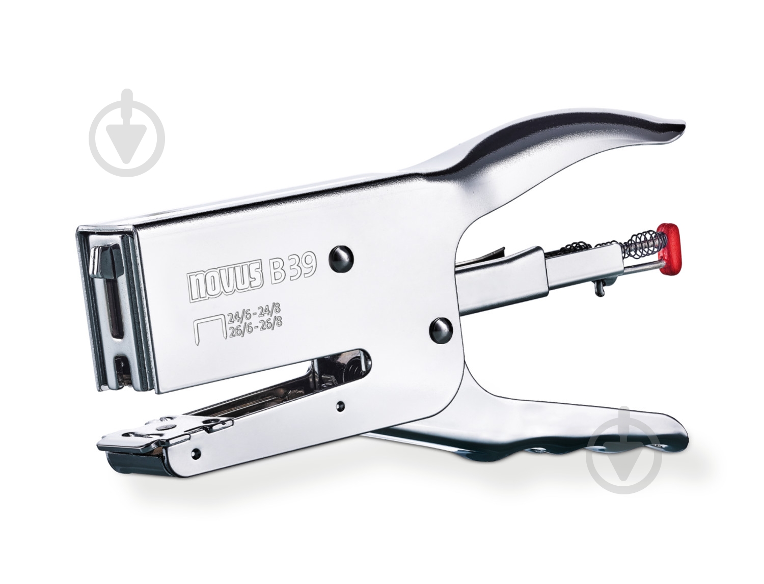 Степлер-плаер B39 хром Novus - фото 1
