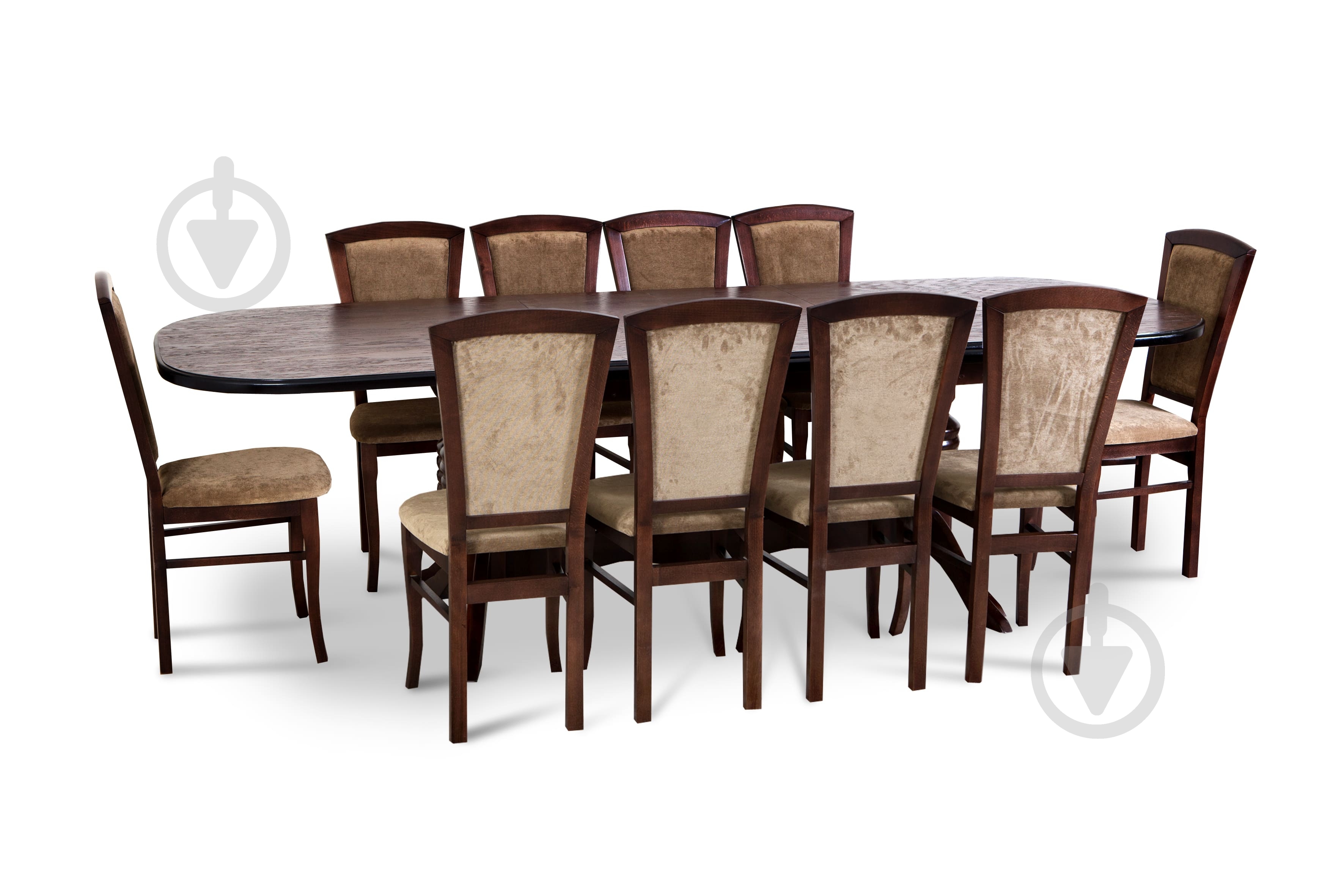 Стол обеденный Гетьман орех - фото 2