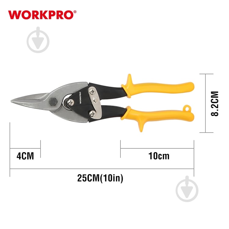 Набір ножиць по металу WORKPRO - фото 8 Набір ножиць по металу WORKPRO - фото 8