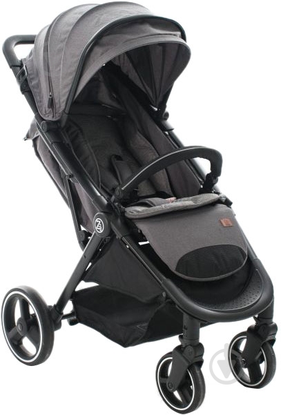 Коляска прогулочная Babyzz В100 серая - фото 1