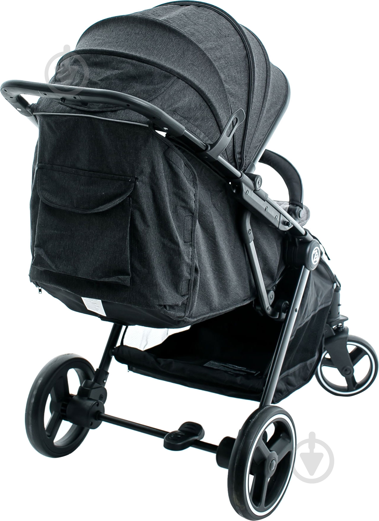 Коляска прогулочная Babyzz B100 темно-серая - фото 5
