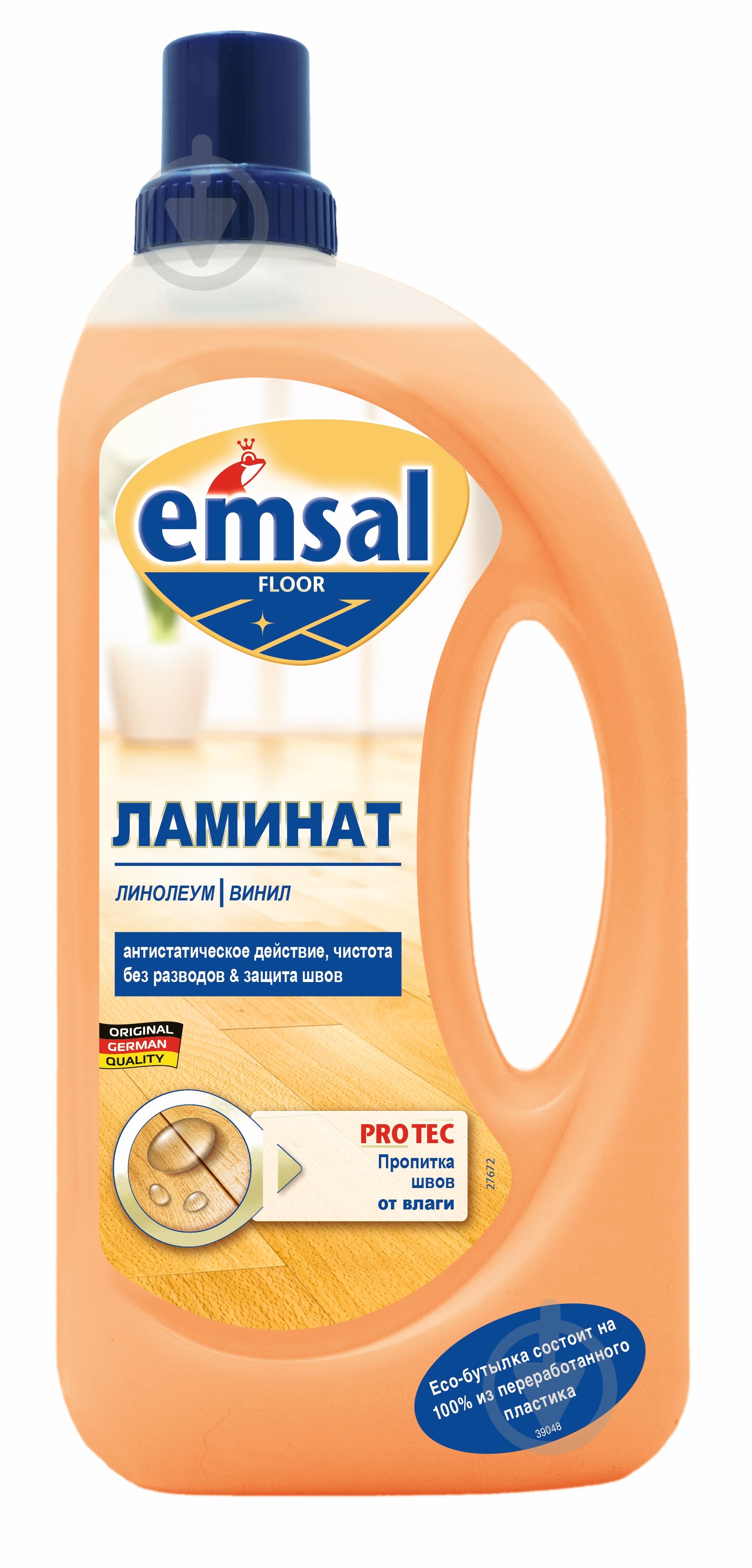 Средство Emsal для мытья ламината 1 л - фото 2