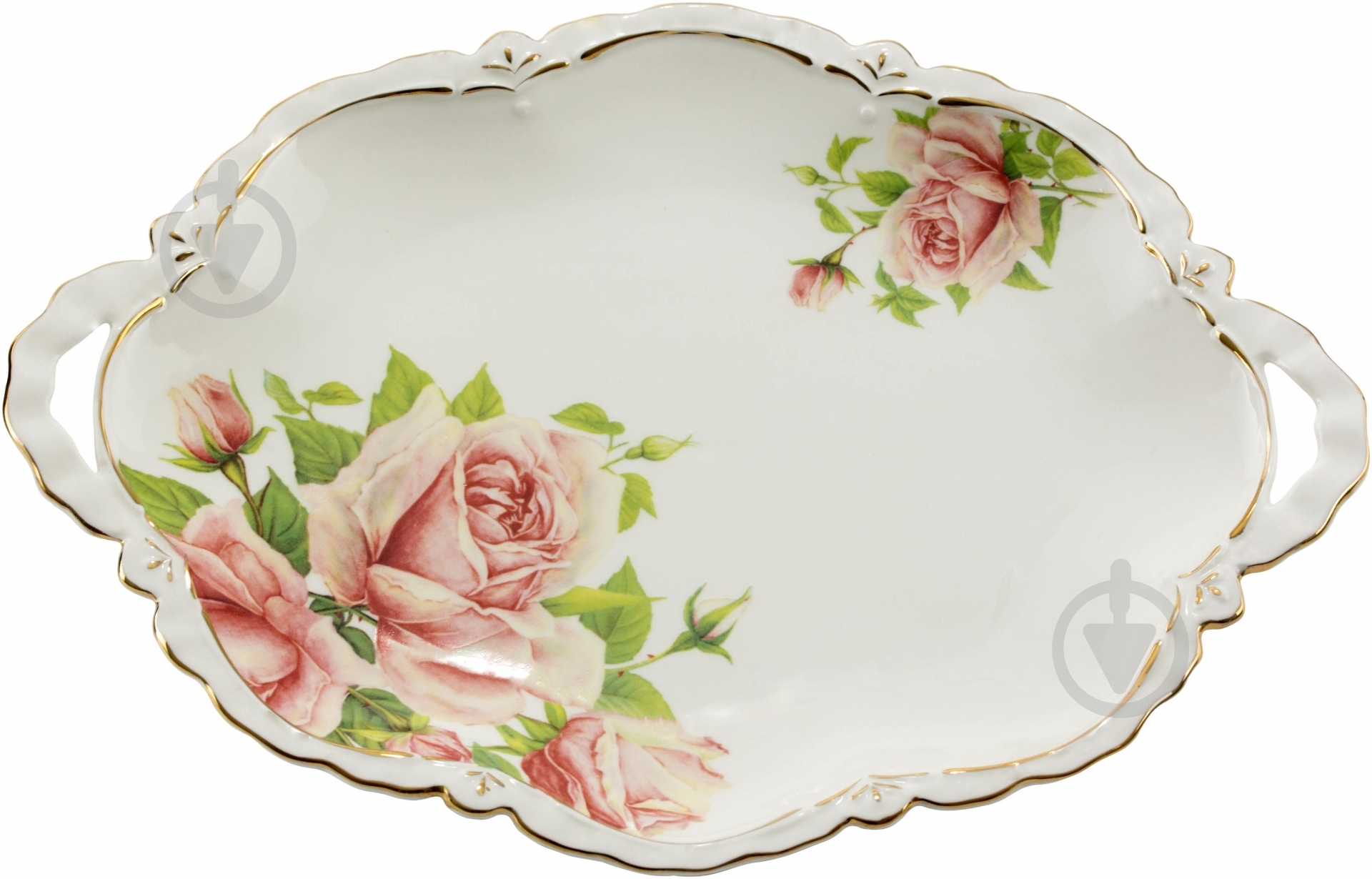 Блюдо сервировочное Lefard Троянда 29 см - фото 1