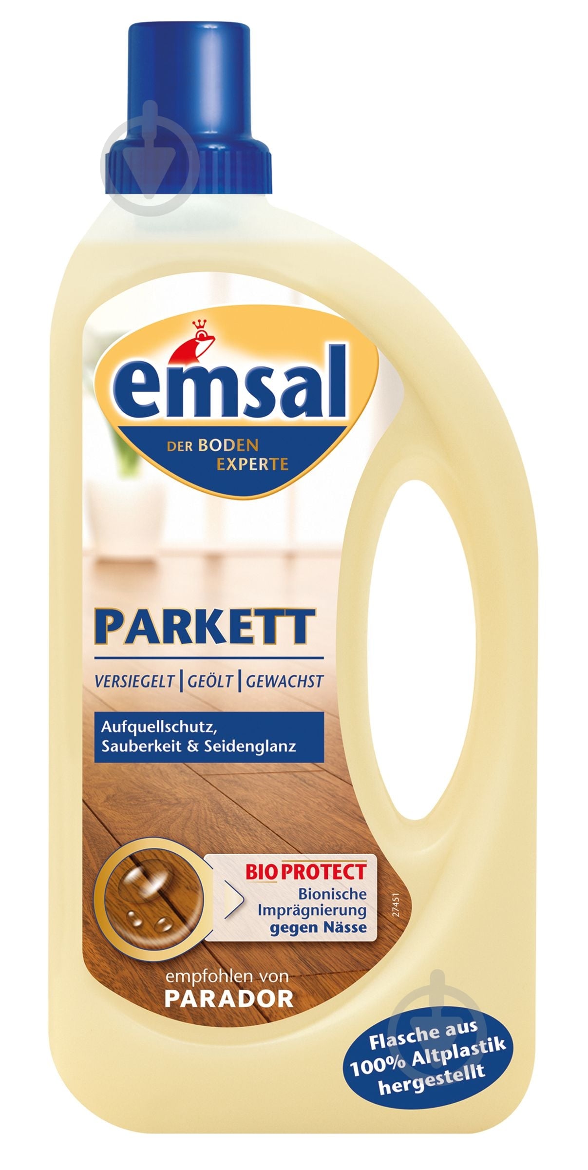 Средство Emsal для мытья паркета 1 л - фото 1 Средство Emsal для мытья паркета 1 л - фото 1