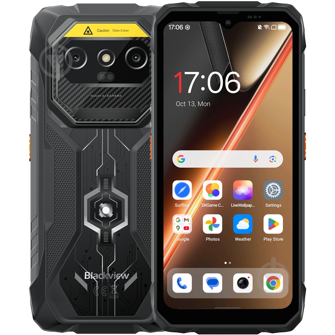 Смартфон Blackview ROCK 1 Pro 8/256GB black (ROCK_1_Pro_BK) - фото 1
