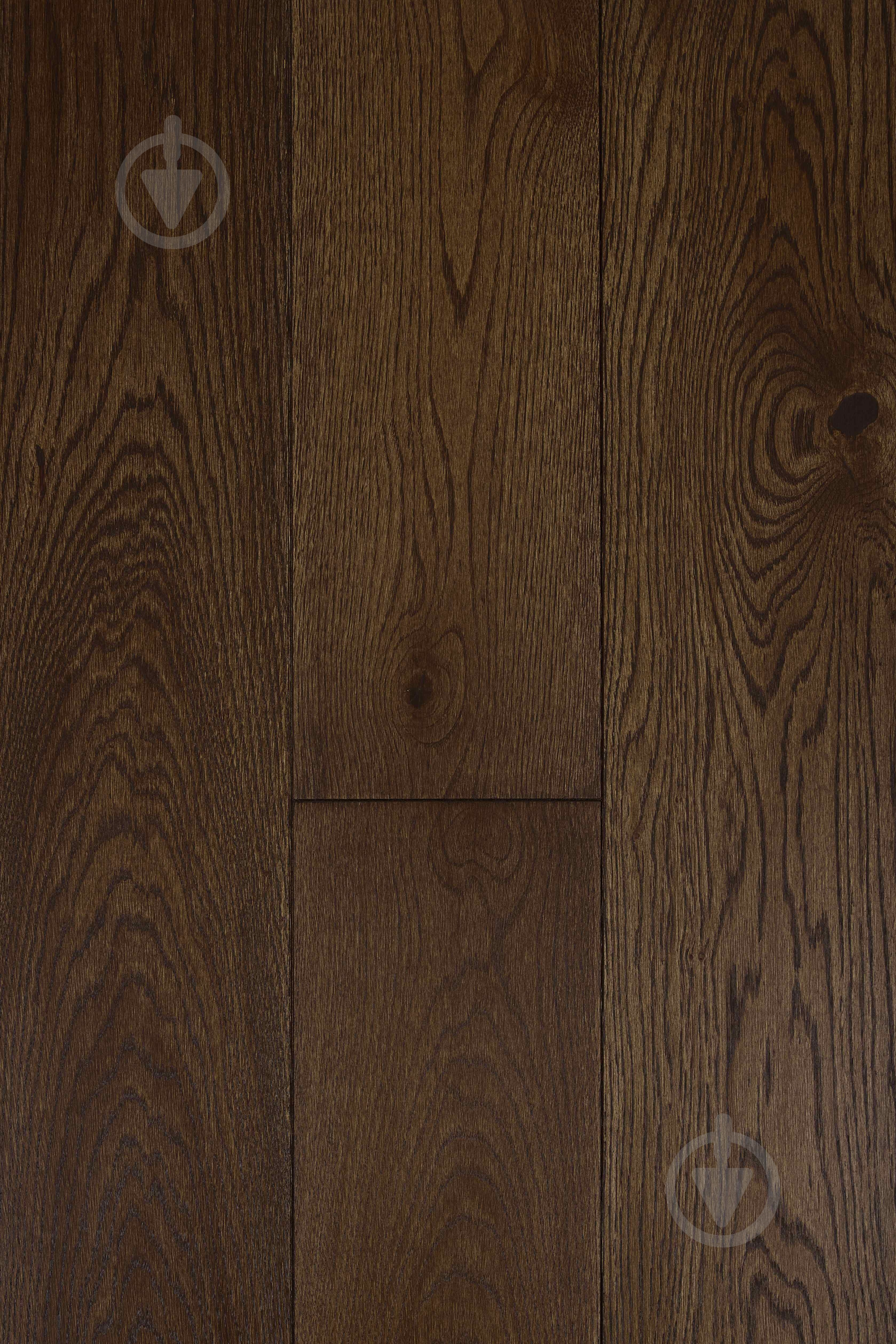 Паркетна дошка OLBER WOOD chocolate односмугова 2400х180х13 мм - фото 2