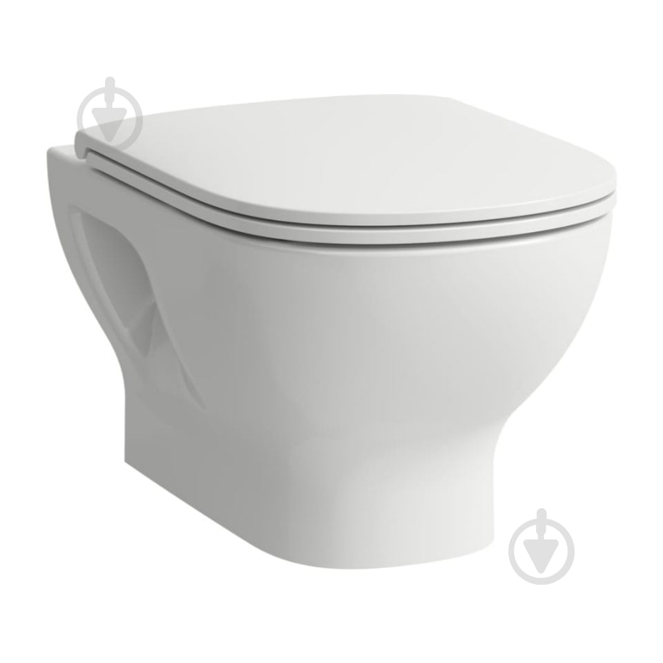 Унітаз підвісний Laufen Lua Basic Rimless H8660810000001 - фото 1